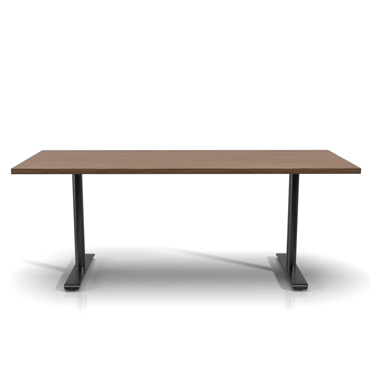 Twin Rectangular Meeting Table PBR 3D Model_04